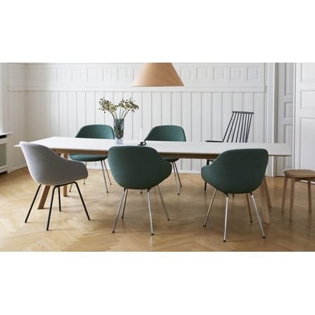 Table à rallonge CPH 30 / L 200 à 400 x larg. 90 cm - Stratifié - Hay