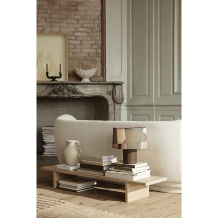 Vase Verso céramique blanc beige / Ø 18 x H 27 cm - Ferm Living