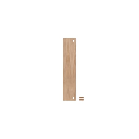 Accessoire / Etagère supplémentaire pour système Wall Shelving - L 85 x Prof. 17,5 cm - MOEBE