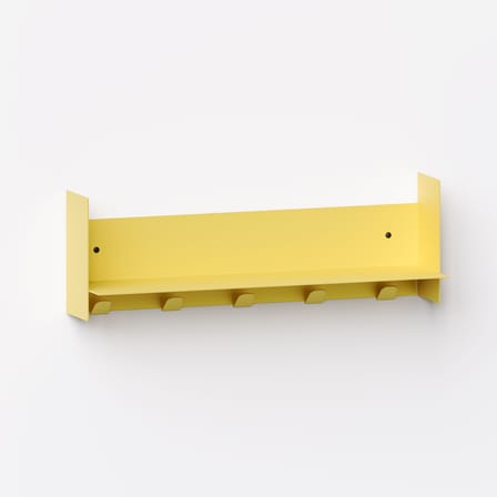 Accessoire / Crochets muraux pour étagère Pli L 60 cm - TIPTOE