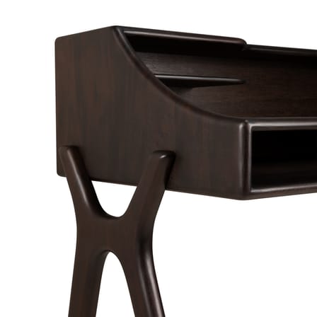 Bureau Flow bois marron / 140 x 55 cm - Ethnicraft