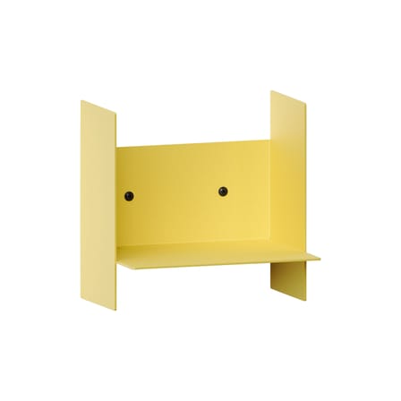 Étagère Pli métal jaune / L 20 x P 15 cm - TIPTOE