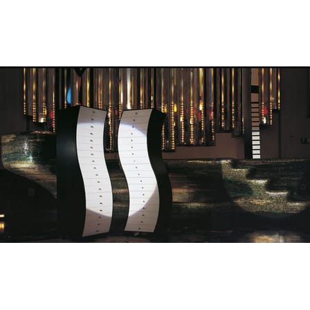 Side 1 Furniture unit with drawer wood white black / Shiro Kuramata, 1970 - L 63 x H 170 cm - Cappellini