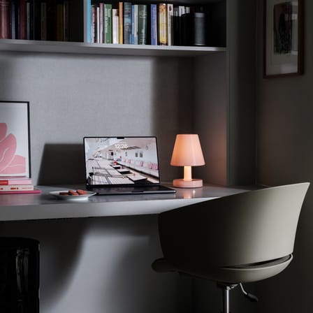 Lampe sans fil rechargeable Edison The Ambiance / Indoor - H 25 cm - Fatboy