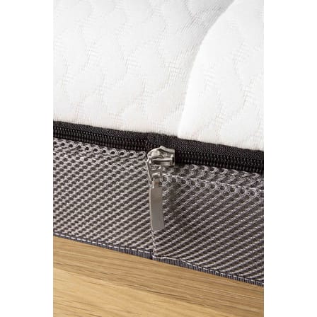 Matelas 160 x 200 cm Infitiny tissu blanc / Mémoire de forme - Ethnicraft