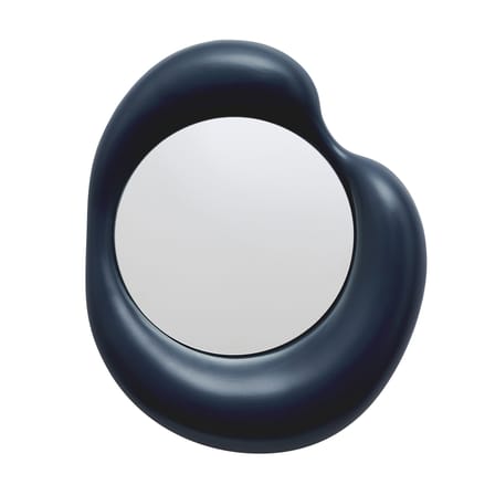Miroir mural Ingres - Dominique céramique bleu /  L 88 x H 105 cm - Moustache