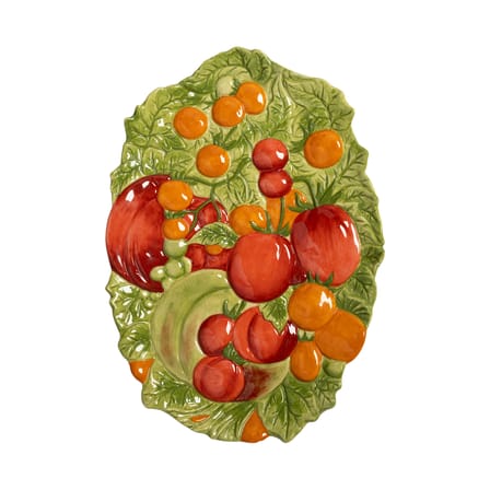 Legume Tomato Serving dish ceramic multicoloured / 37.5 x 27 m - & klevering