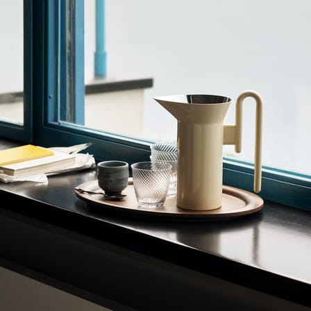 Carafe Momento JH38 métal blanc / Jaime Hayon - 1L - &tradition