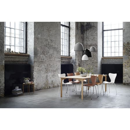 Chaise empilable Série 7 bois noir / Frêne teinté - Arne Jacobsen, 1955 - Fritz Hansen