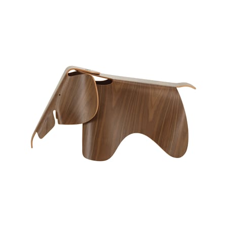 Dekoration Eames Elephant (1945) holz braun / L 78,5 cm - Furnier - Vitra