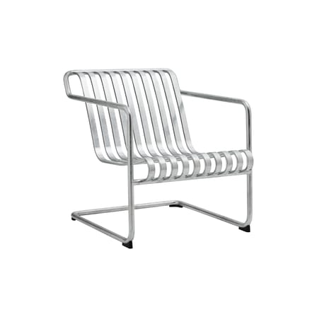Fauteuil bas Palissade Cantilever Lounge métal - Hay