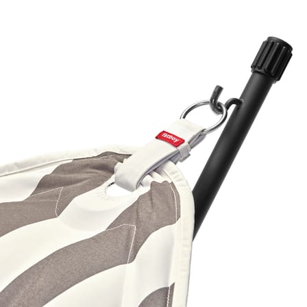 Headdemock Deluxe Hammock with stand textile brown / Olefin fabric - With cushion & cover - Fatboy
