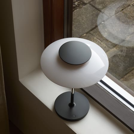 Lampada senza fili ricaricabile PH 80 materiale plastico bianco / LED - 1974 - Louis Poulsen
