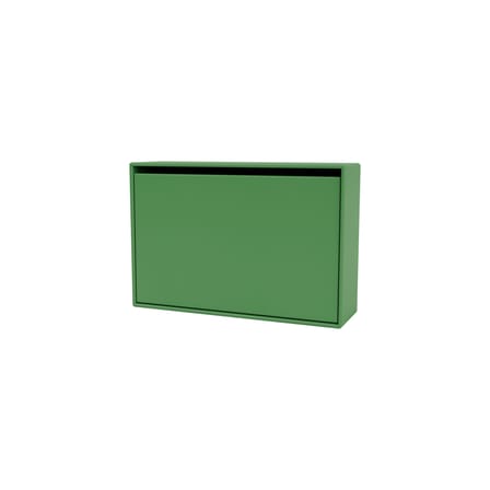 Meuble à chaussures Hide bois vert / L 69,6 x H 46,8 x Prof. 20 cm - MONTANA