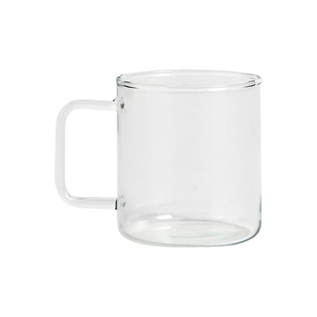 Mug  verre transparent / Verre borisilicate - 400 ml - Hay