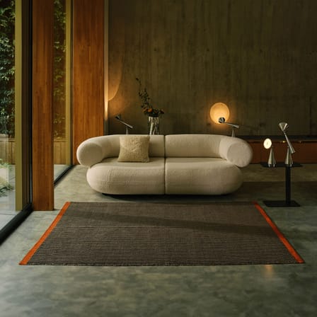 Line Rug textile black / 200 x 300 cm - Tom Dixon