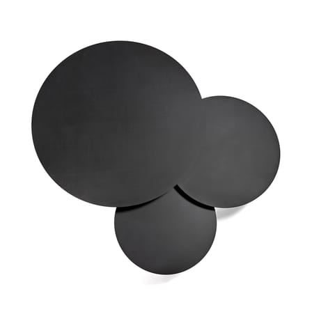 Table basse 02 Medium métal noir / Ø 78 x H 25 cm - Serax