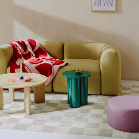 Tabouret Oly bois vert - NOO.MA