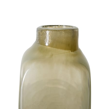 Vase Atelier Small verre vert / H 20 cm - HK LIVING