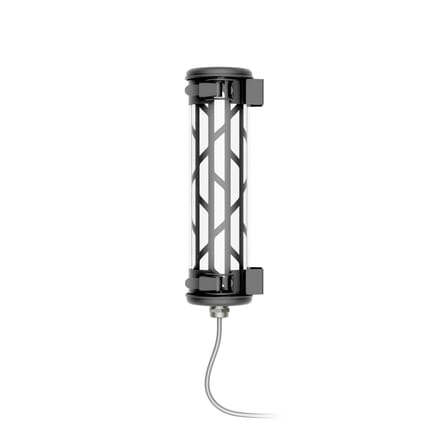 Belleville NANO Outdoor wall light metal black / L 27 cm - Non-dimmable - SAMMODE STUDIO