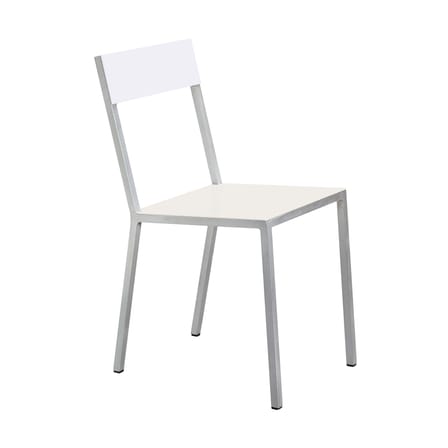 Chaise Alu Chair métal blanc beige / Aluminium - valerie objects