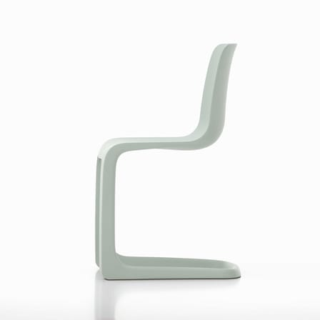 Chaise EVO-C plastique vert - Vitra