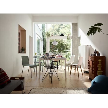 Chaise Wire Chair DKR métal noir / By Charles & Ray Eames, 1951 - Vitra