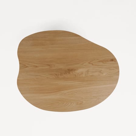 Farmhouse Pond Coffee table natural wood / 78 x 93.6 cm x H 37 cm - Frama 
