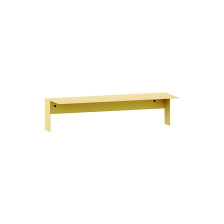 Étagère Pli Floating métal jaune / 60 x 20 cm - TIPTOE