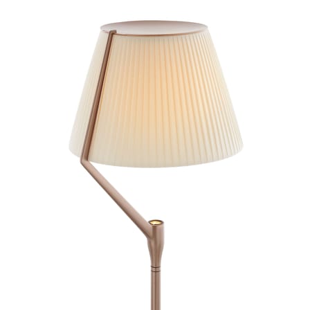 Lampadaire Angelo Stone LED  / H 173 cm - Tissu plisssé - Kartell
