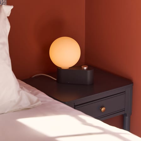 Lampe de table Alumina métal gris / Applique - TALA