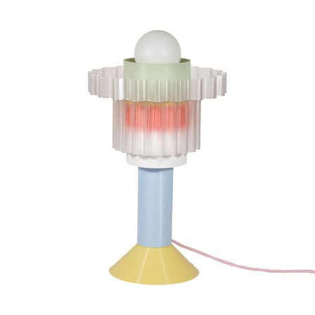 Lampe de table Gigi / H 51 cm - Plastique recyclé / Fabriqué en France - Warren & Laetitia