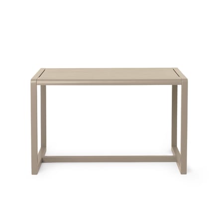 Tavolo bimbi Little Architect legno beige / 4 posti - 76 x 55 cm - Ferm Living
