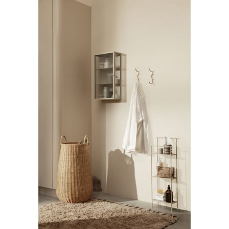 Patère Curvature or métal / Laiton - Ferm Living
