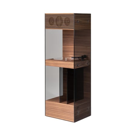 Meuble audio PR Alta / Platine vinyle & enceinte hifi connectée - La Boîte Concept