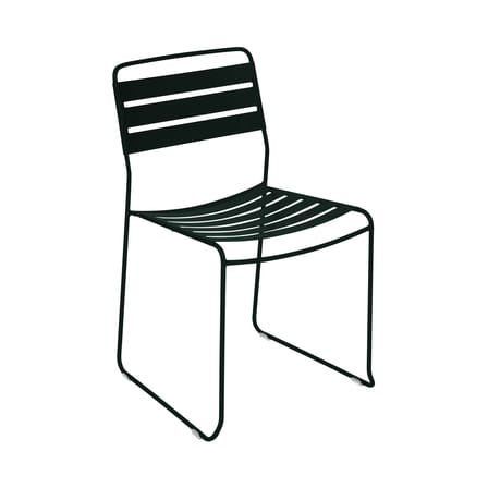 Stapelbarer Stuhl Surprising metall schwarz - Fermob
