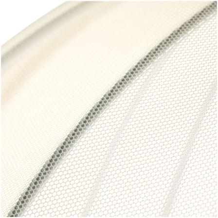 Suspension Balloon Small tissu gris / Résille translucide - Ø 47 x H 40 cm - Bolia