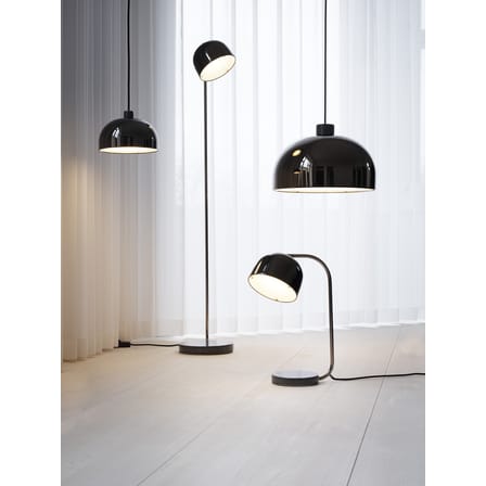 Suspension Grant métal pierre noir / Métal & granite - Ø 45 cm - Normann Copenhagen