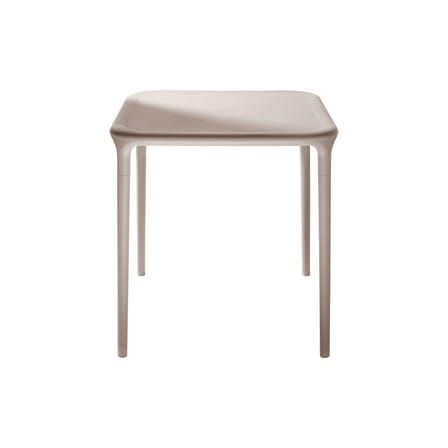 Table carrée Air-Table beige / 65 x 65 cm - Jasper Morrison, 2001 - Magis