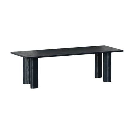 Table rectangulaire Galta Forte bois noir / 240 x 90 cm - KANN DESIGN