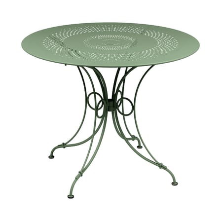 Table ronde 1900 / Ø 96 cm - Trou parasol / 5 personnes - Fermob
