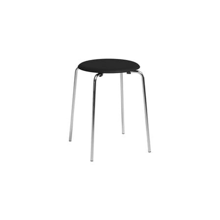 Tabouret empilable Dot bois noir / Arne Jacobsen, 1954 - Fritz Hansen