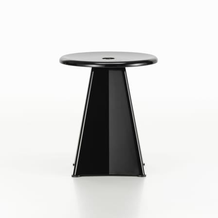 Tabouret Métallique métal noir / Jean Prouvé, 1936 - Vitra