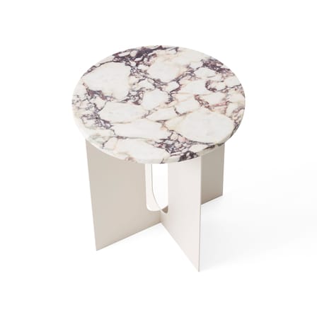  Accessory marble white / Tray for Androgyne End table Ø 40 cm - Audo Copenhagen