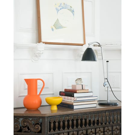 Carafe Strøm Large céramique orange / 3 L - H 28 cm / Fait main - raawii