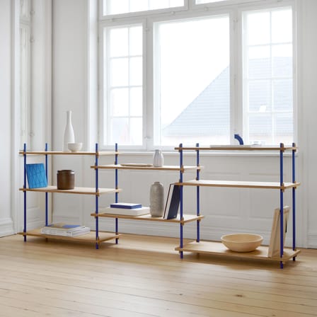 Étagère Shelving System – s.65.3.A bois naturel / L 239 x H 85 x Prof. 35 cm - MOEBE