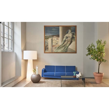 Lampadaire Big Shadow tissu blanc / Ø 75 x H 160,5 cm  / Marce Wanders, 1998 - Cappellini