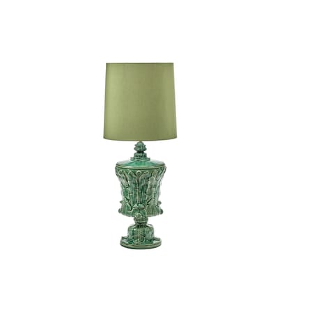 Lampe à poser Palm céramique vert / H 87 cm - Serax