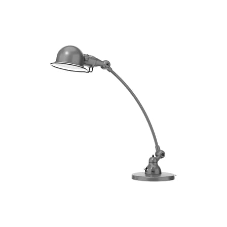 Lampe de table Signal SI400 métal argent / 1 bras - L 40 cm - Design 1950 - Jieldé