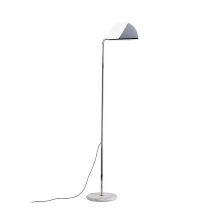 Lampadaire Mezzaluna LED métal / Bruno Gecchelin, 1975 - Orientable - DCW éditions